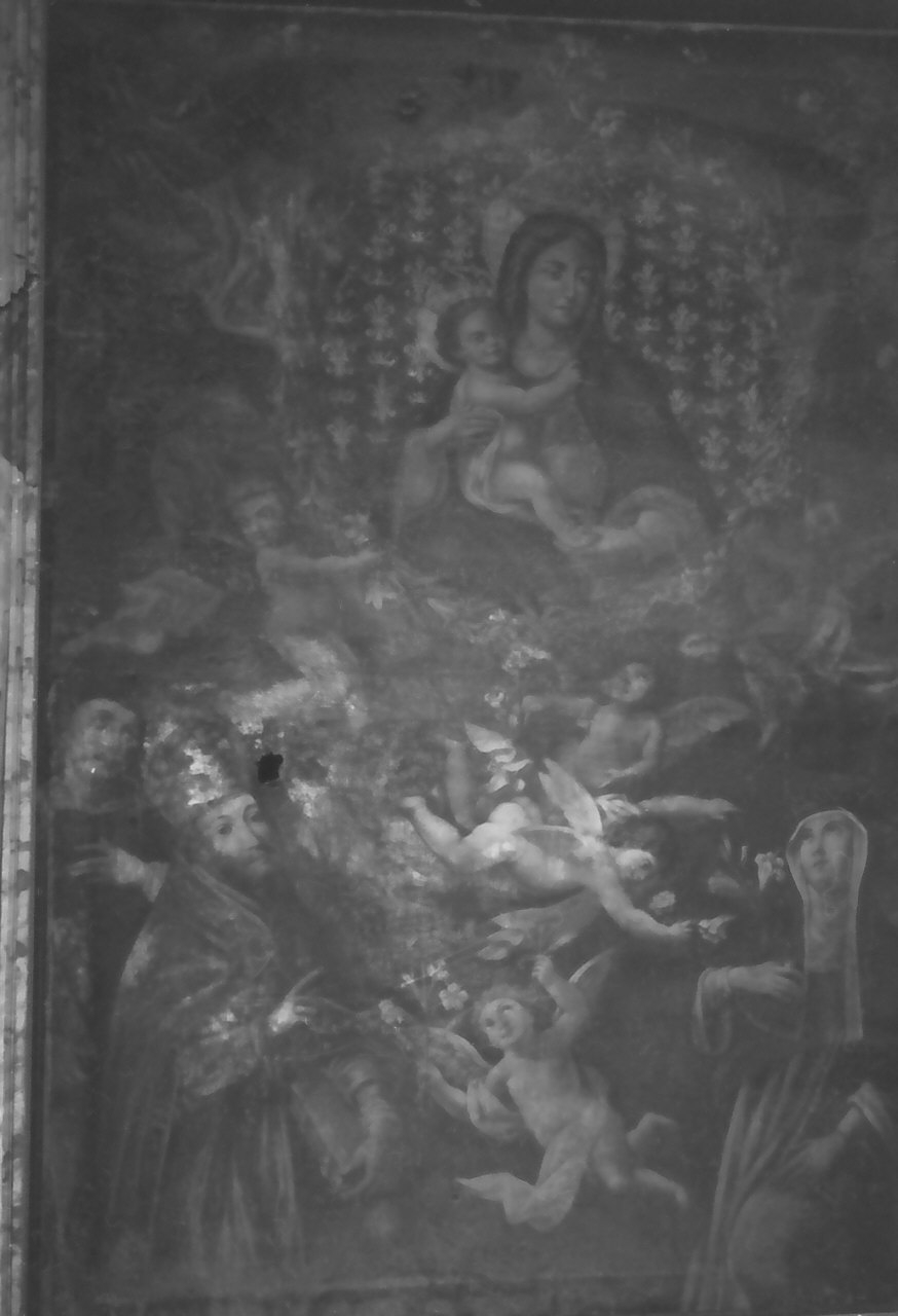 paramento liturgico, complesso decorativo - manifattura calabrese (sec. XIX)