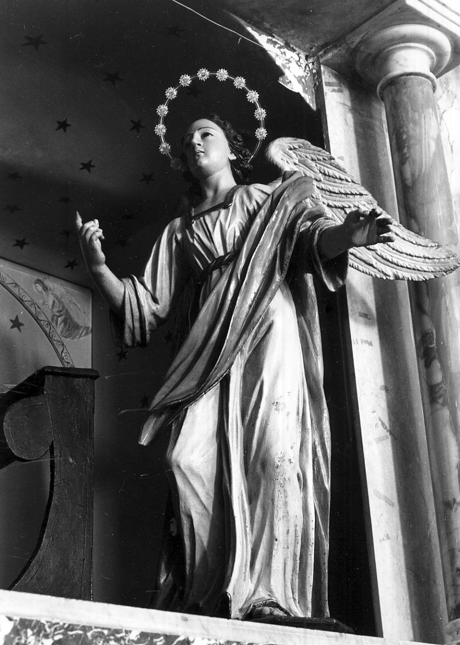 arcangelo Gabriele (statua, opera isolata) - bottega Italia meridionale (sec. XIX)