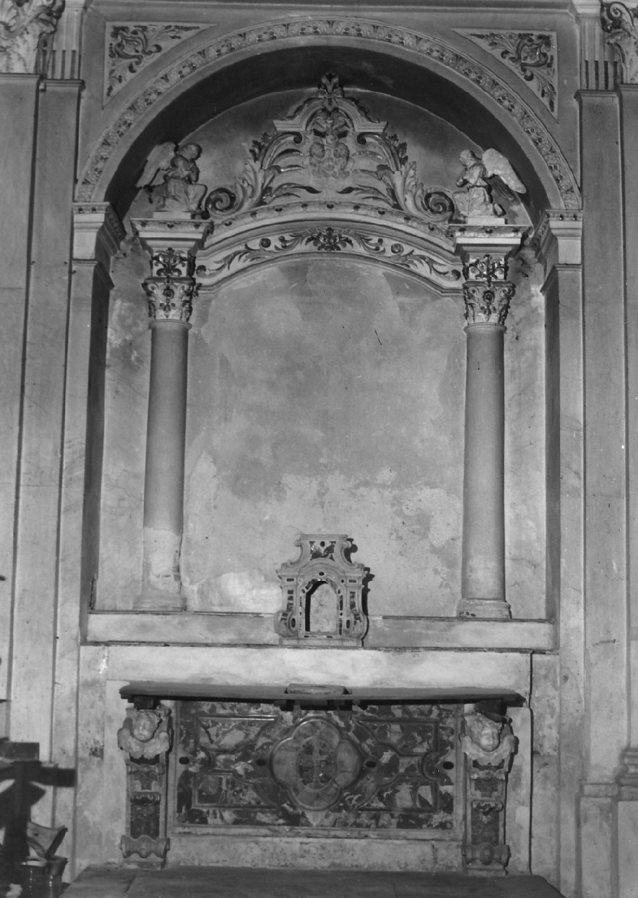 altare, opera isolata - bottega calabrese (sec. XVII, sec. XIX)