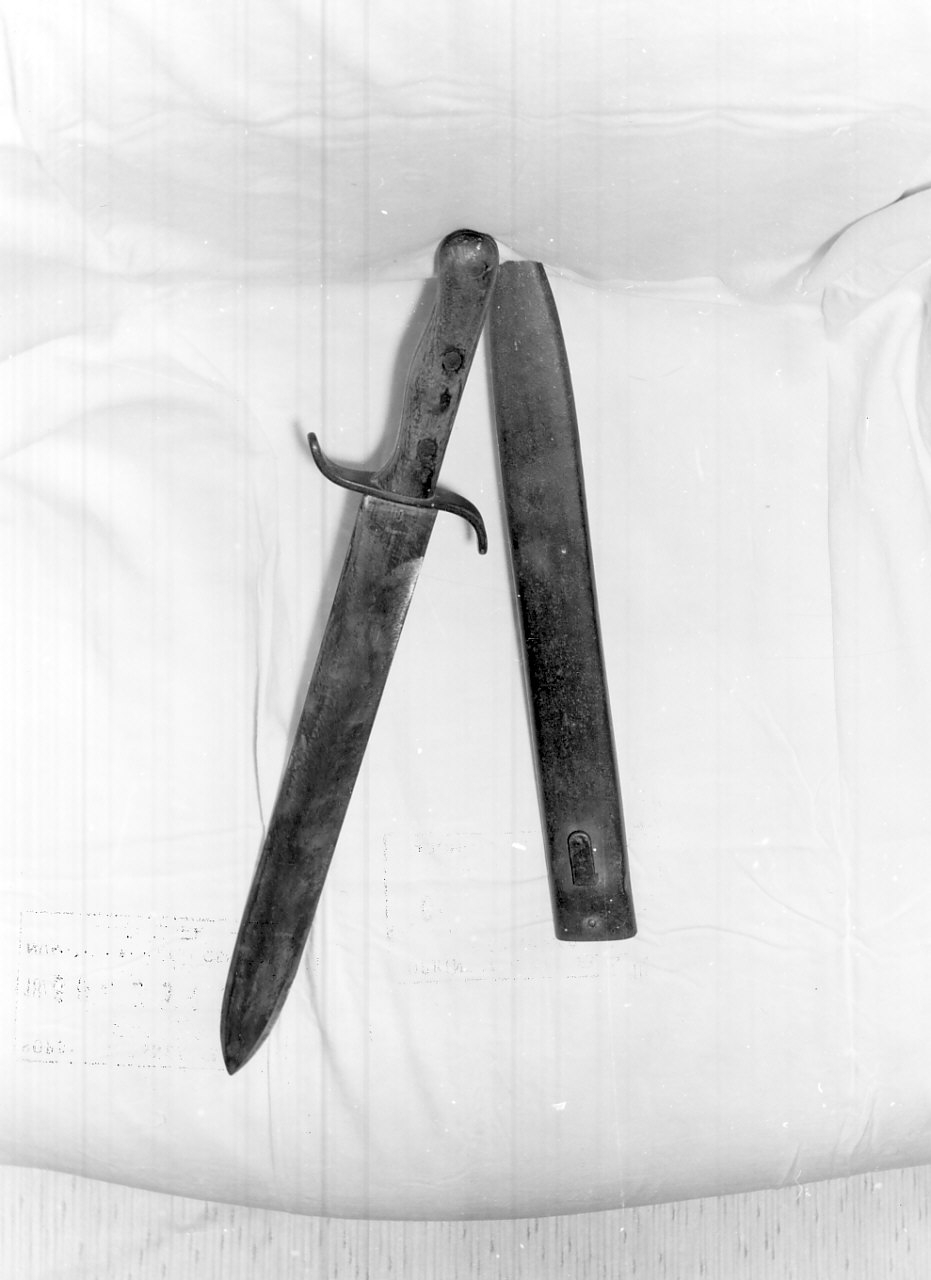 sciabola - bottega calabrese (fine/inizio secc. XIX/ XX)