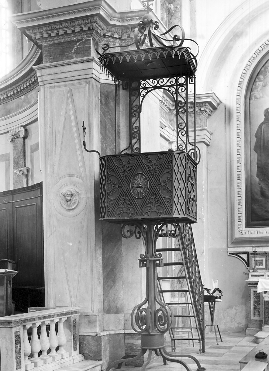 pulpito, opera isolata di Tripodo F (sec. XIX)