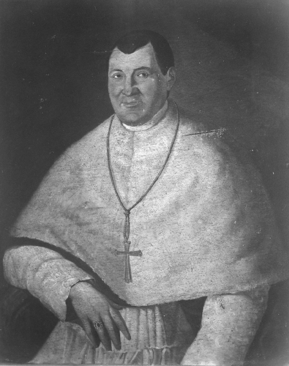 vescovo Michele Maria Caputo, ritratto di ecclesiastico (dipinto, opera isolata) - ambito Italia meridionale (sec. XIX)