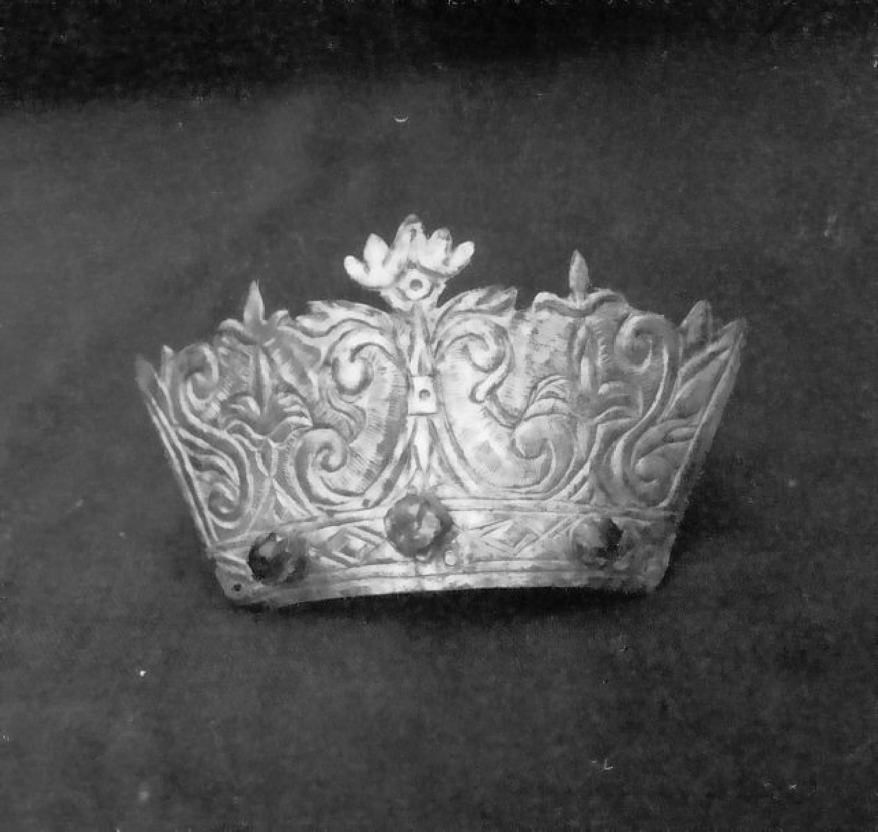 corona - bottega Italia meridionale (fine/inizio secc. XVIII/ XIX)