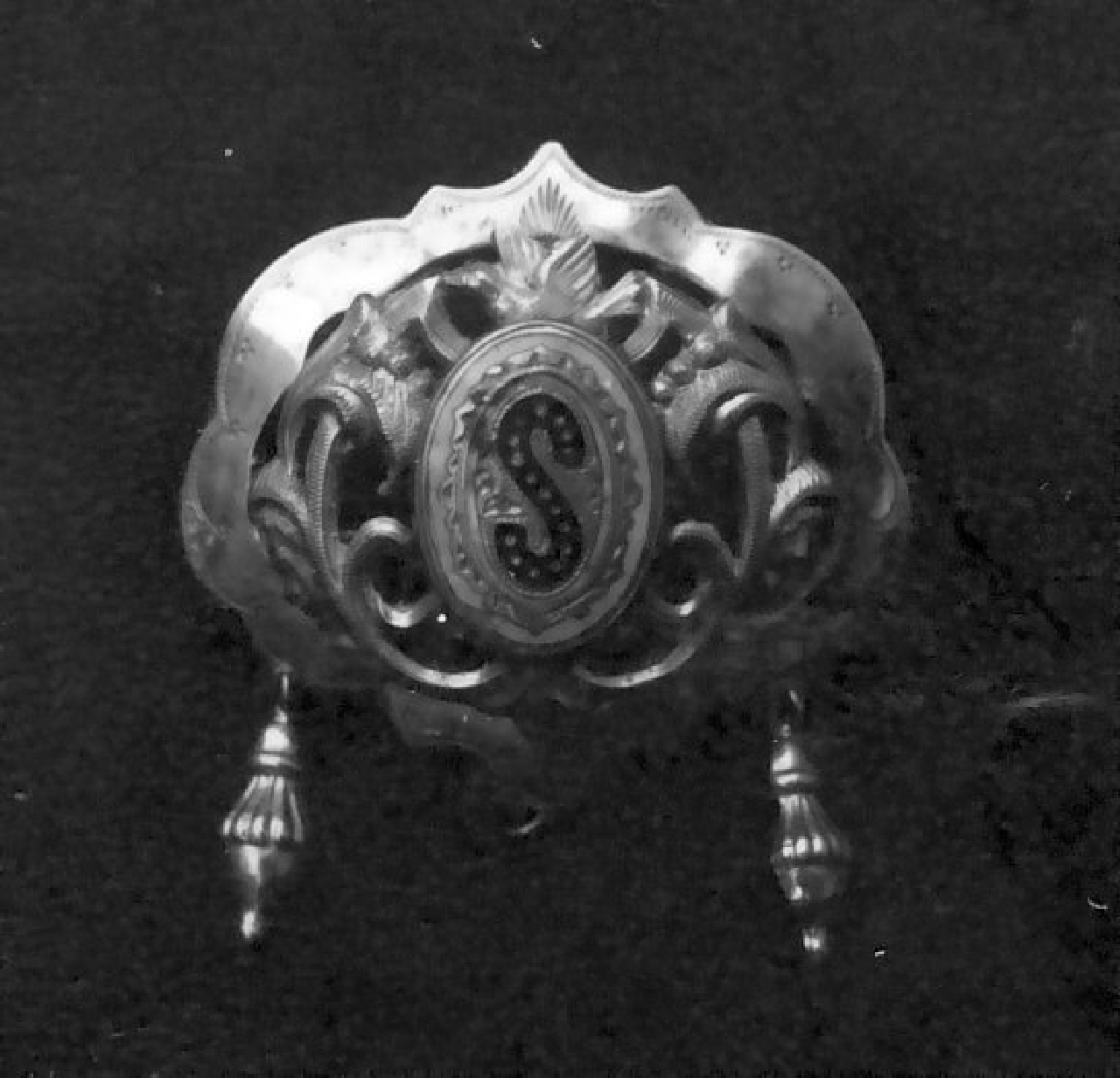 spilla - bottega Italia meridionale (fine/inizio secc. XIX/ XX)