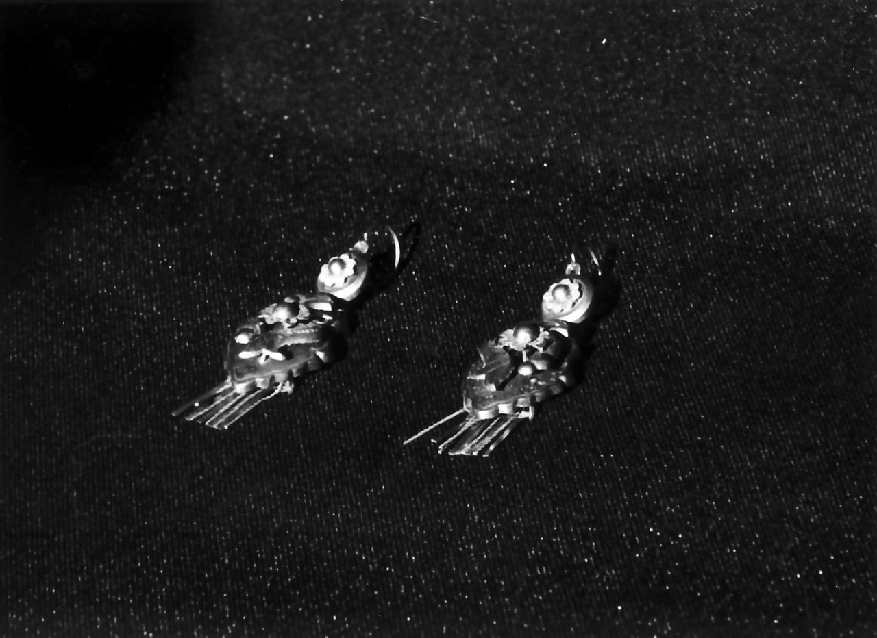 orecchino - a pendente, serie - bottega Italia meridionale (fine/inizio secc. XIX/ XX)