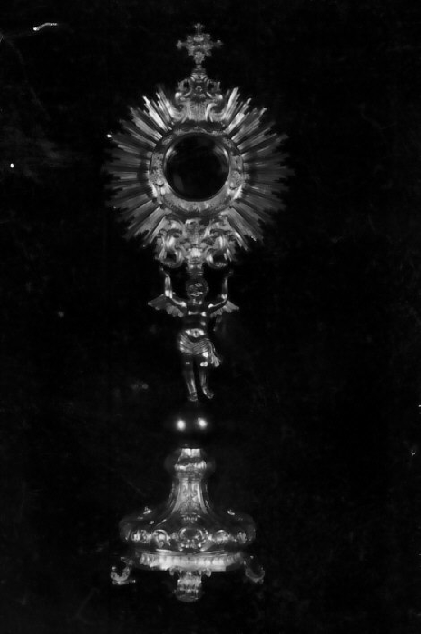 ostensorio - bottega Italia meridionale (fine sec. XVIII)