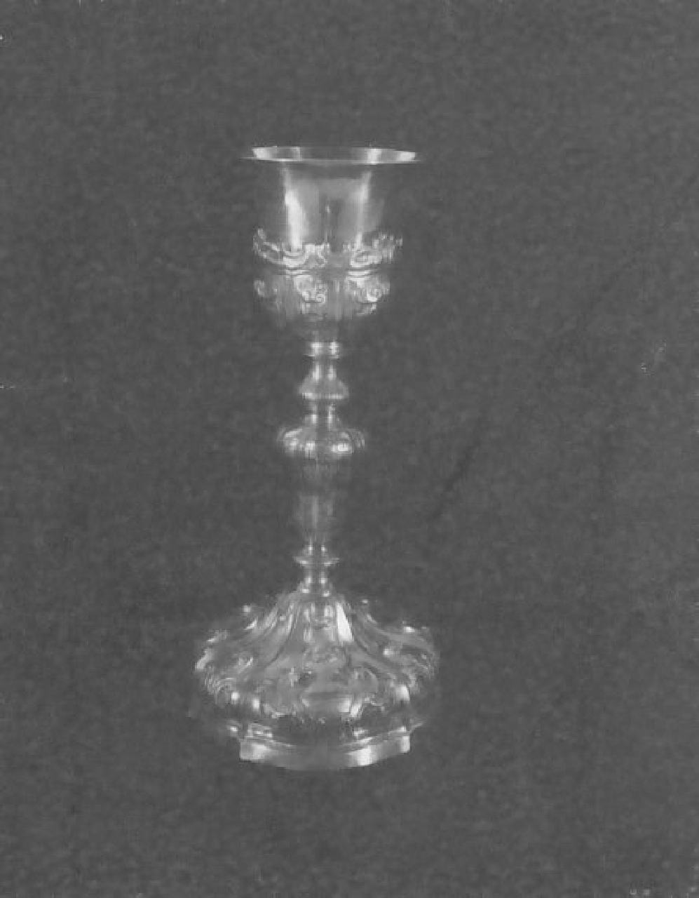 calice - bottega napoletana (fine/inizio secc. XVIII/ XIX)