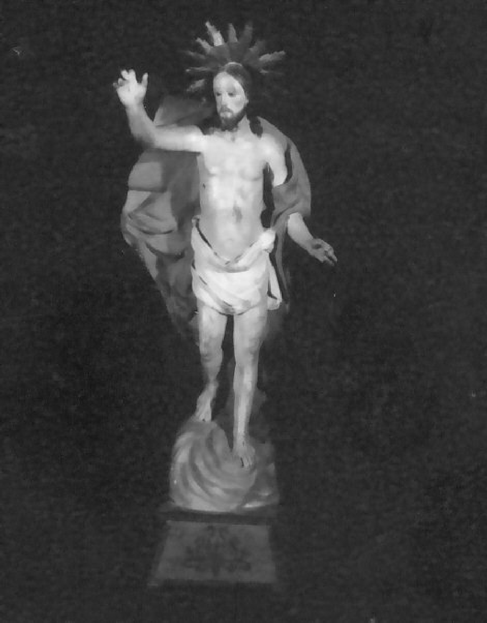 Cristo risorto (statua) - bottega Italia meridionale (sec. XIX)