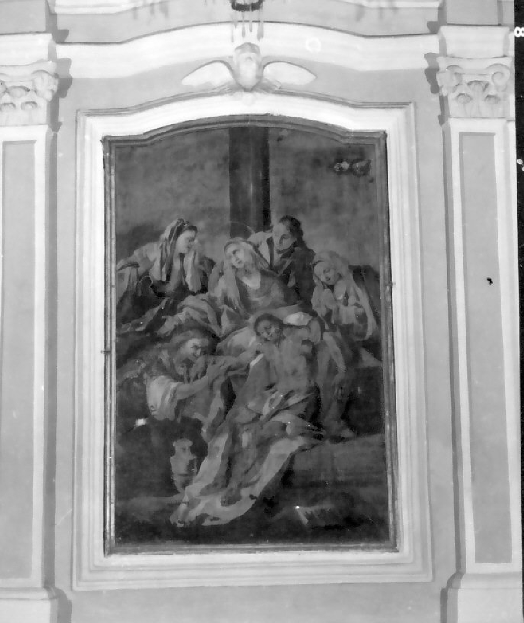 deposizione di Cristo dalla croce (dipinto) di Grimaldi Salvatore (sec. XVIII)