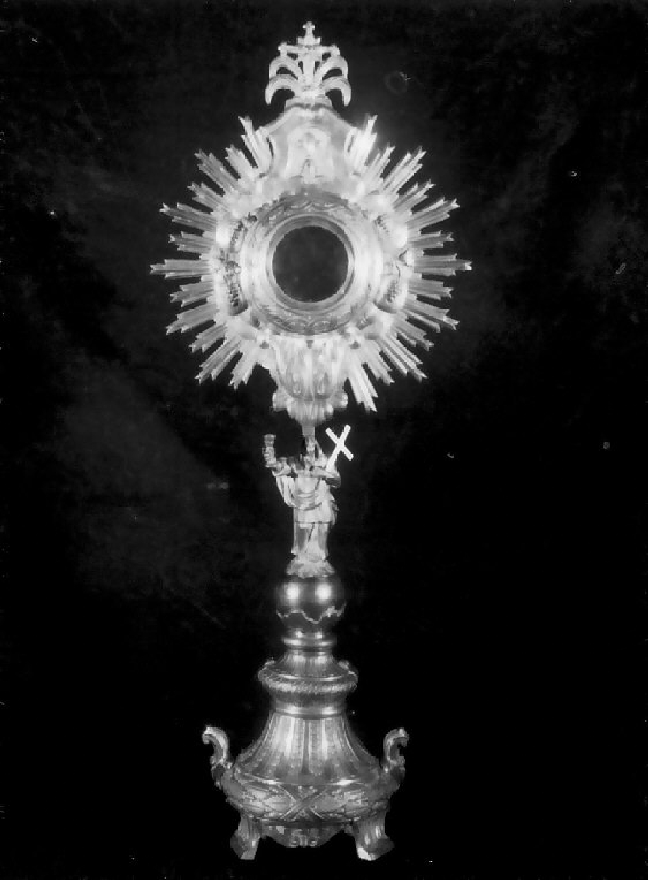 ostensorio - bottega napoletana (sec. XIX)