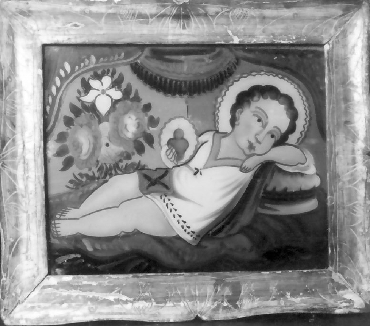 Gesù Bambino (dipinto) - ambito Italia meridionale (sec. XIX)