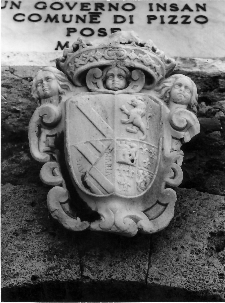 stemmario, opera isolata - bottega calabrese (fine/inizio secc. XVII/ XVIII)