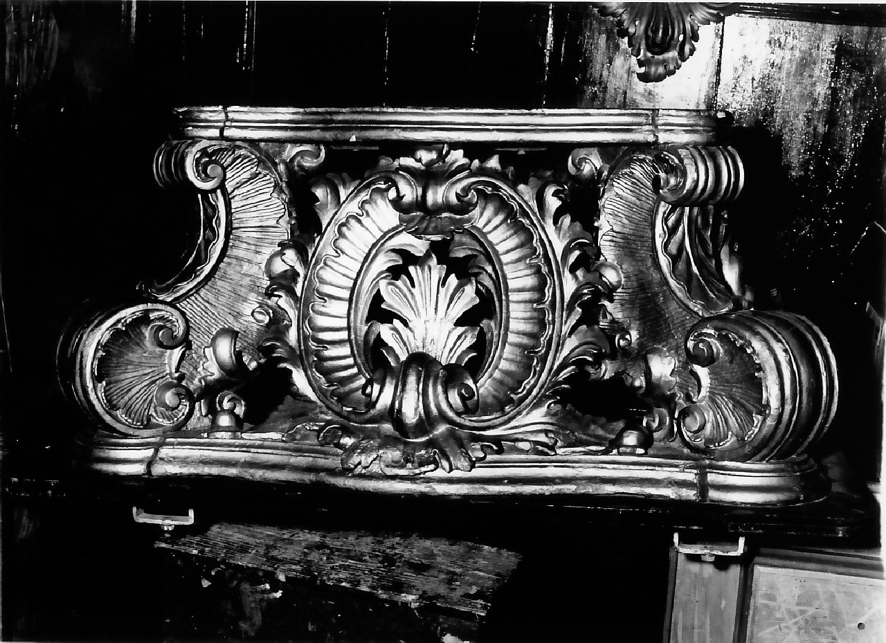 base processionale, opera isolata - bottega Italia meridionale (sec. XVIII)