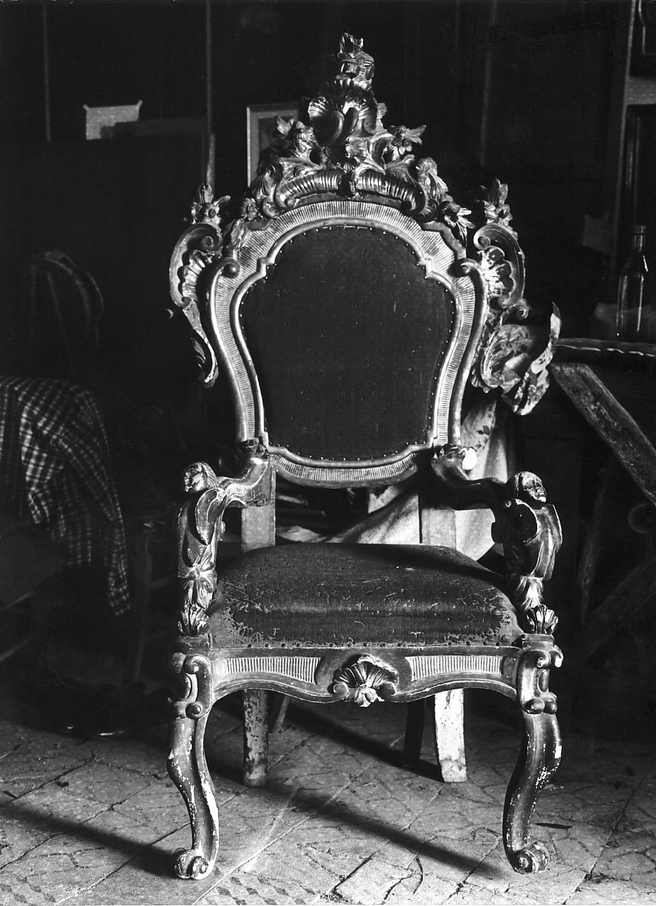 poltrona, serie - bottega Italia meridionale (sec. XVIII)