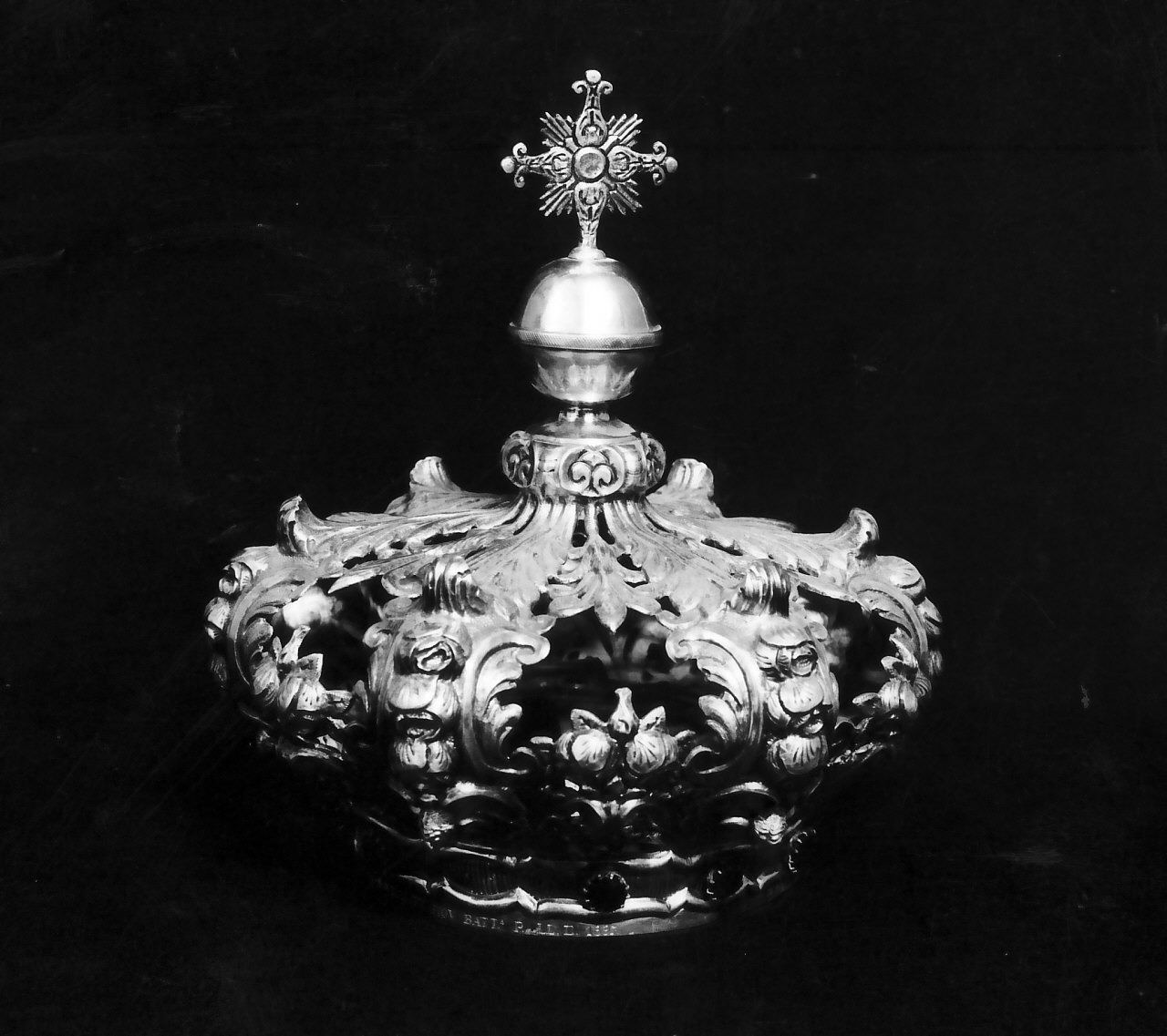 corona, opera isolata - bottega Italia meridionale (sec. XIX)