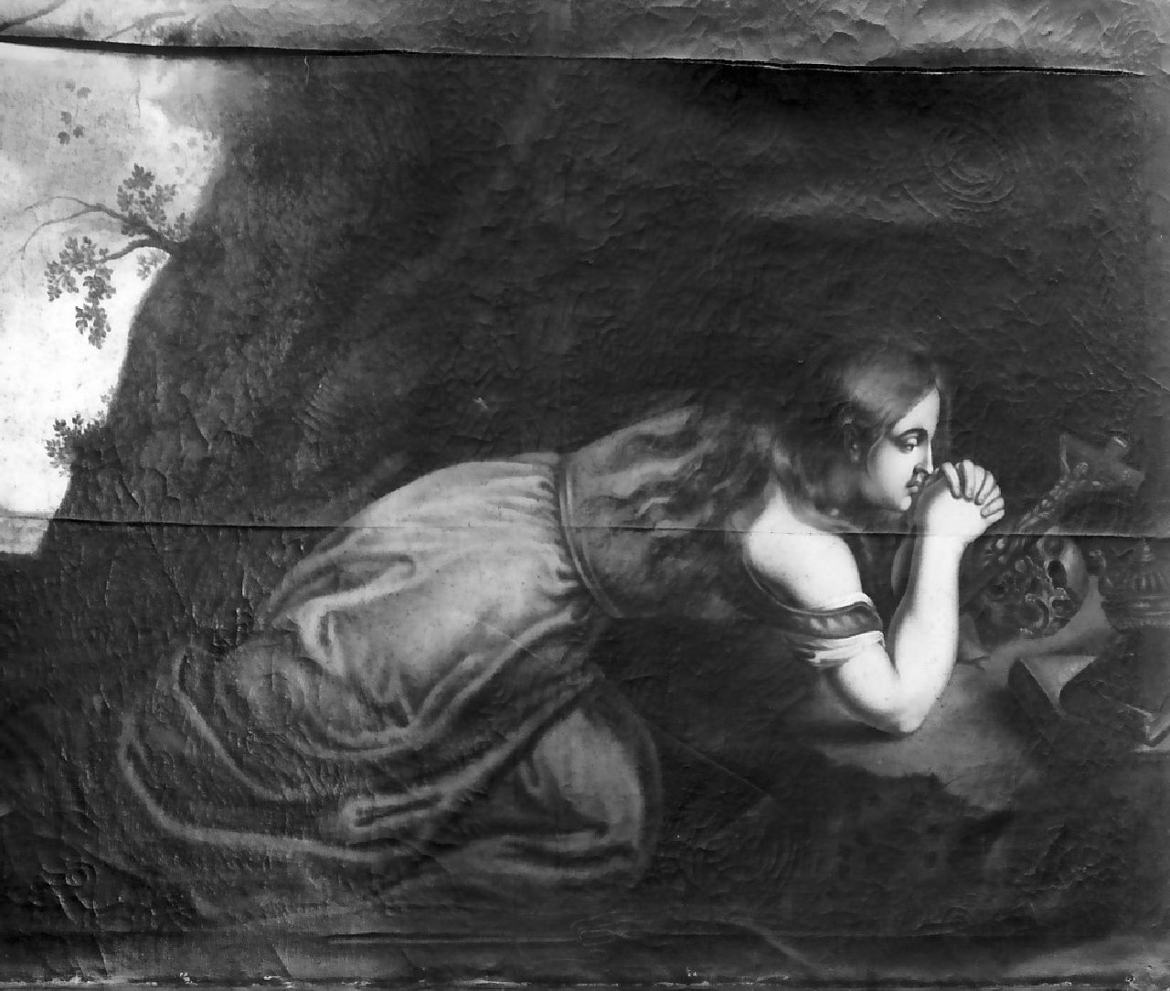 Santa Maria Maddalena (dipinto, opera isolata) - ambito calabrese (sec. XIX)