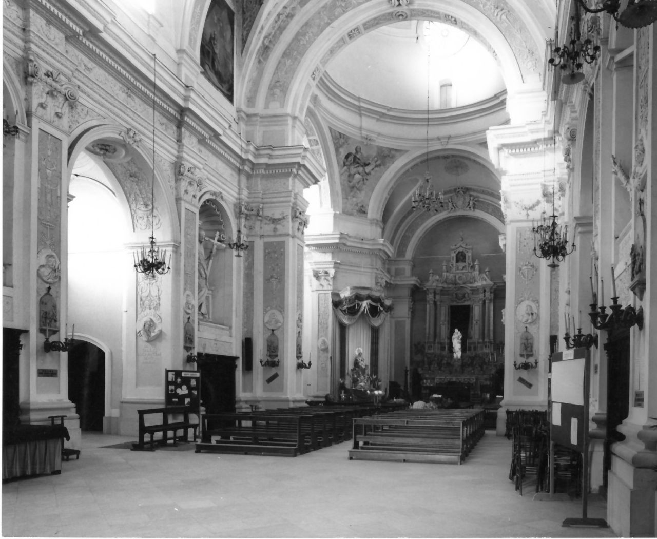 decorazione plastica, complesso decorativo di Paparo Emanuele, Morano Fortunato da Monterosso (primo quarto sec. XIX)