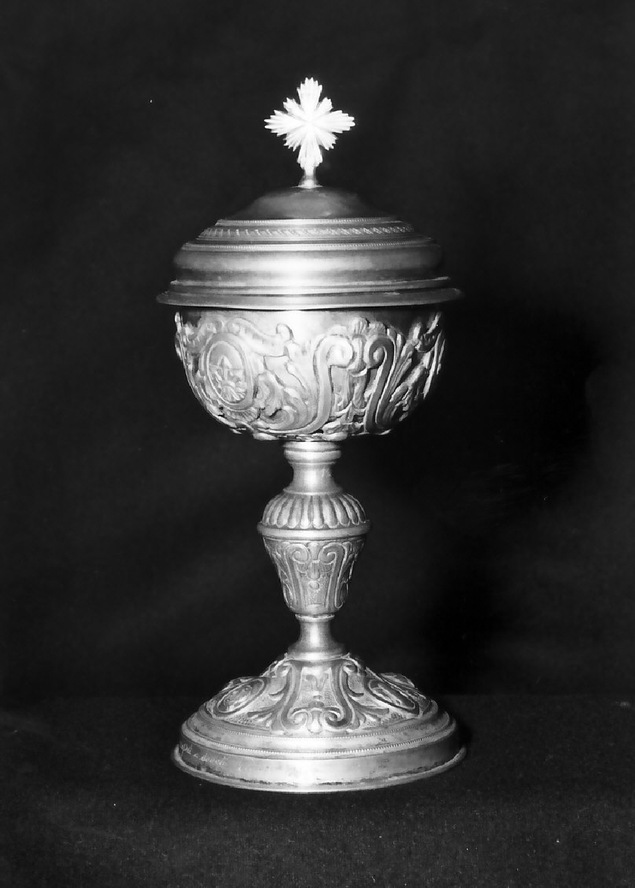 pisside, opera isolata - bottega Italia meridionale (sec. XX)