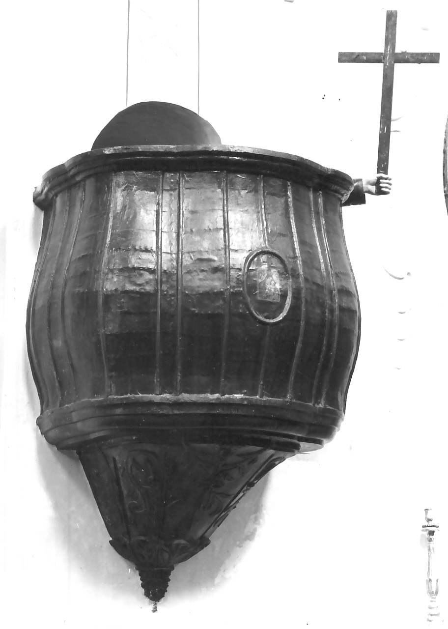 pulpito, opera isolata - bottega calabrese (sec. XVIII)