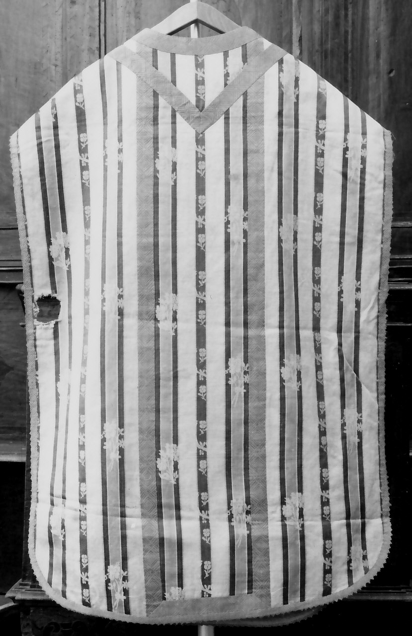 paramento liturgico, serie - manifattura calabrese (sec. XIX)