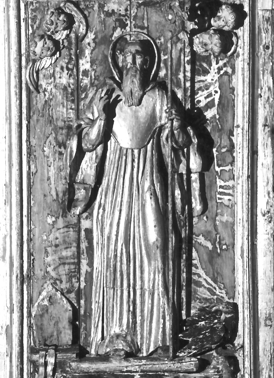 Santo francescano (soffitto) - bottega Italia meridionale (fine/inizio secc. XVII/ XVIII)