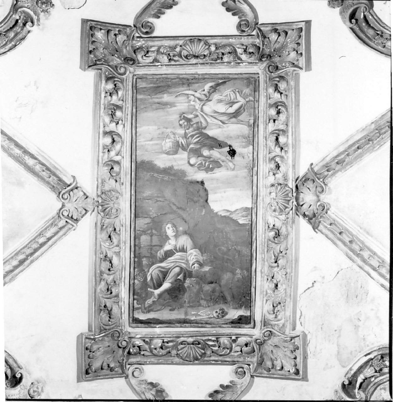 Daniele nella fossa dei leoni (dipinto, opera isolata) - ambito Italia meridionale (fine/inizio secc. XVII/ XVIII)