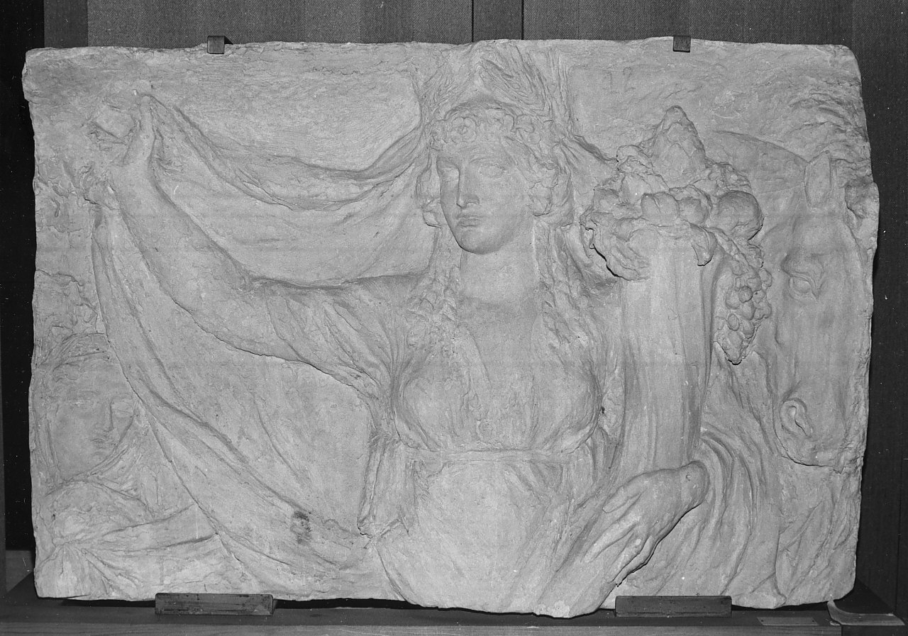 Il mito di Demetra, Cerere (Demetra) (scultura, frammento) di Jerace Francesco - bottega italiana (sec. XX)