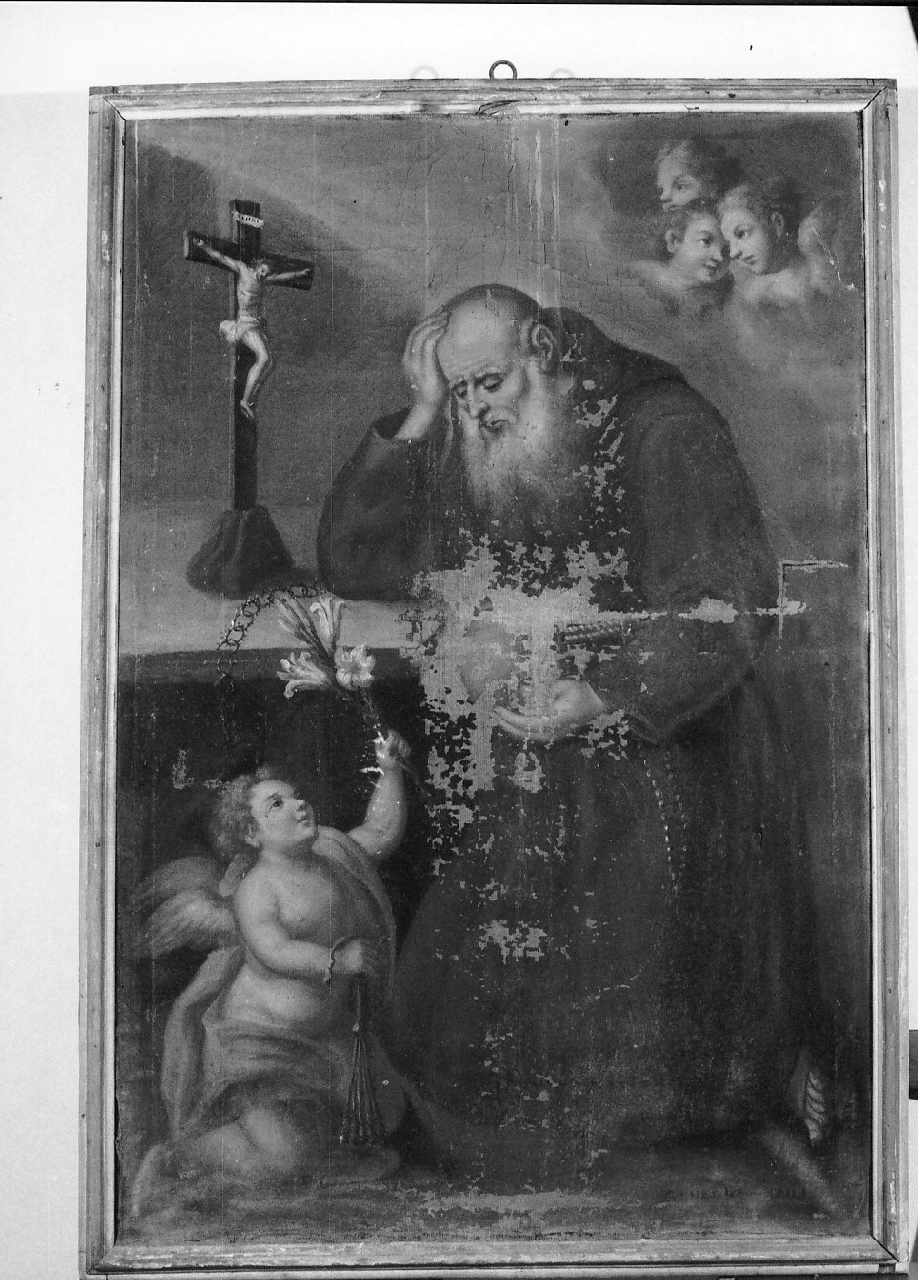 beato Bernardo da Offida (dipinto, opera isolata) di Galterio Genesio (sec. XVIII)