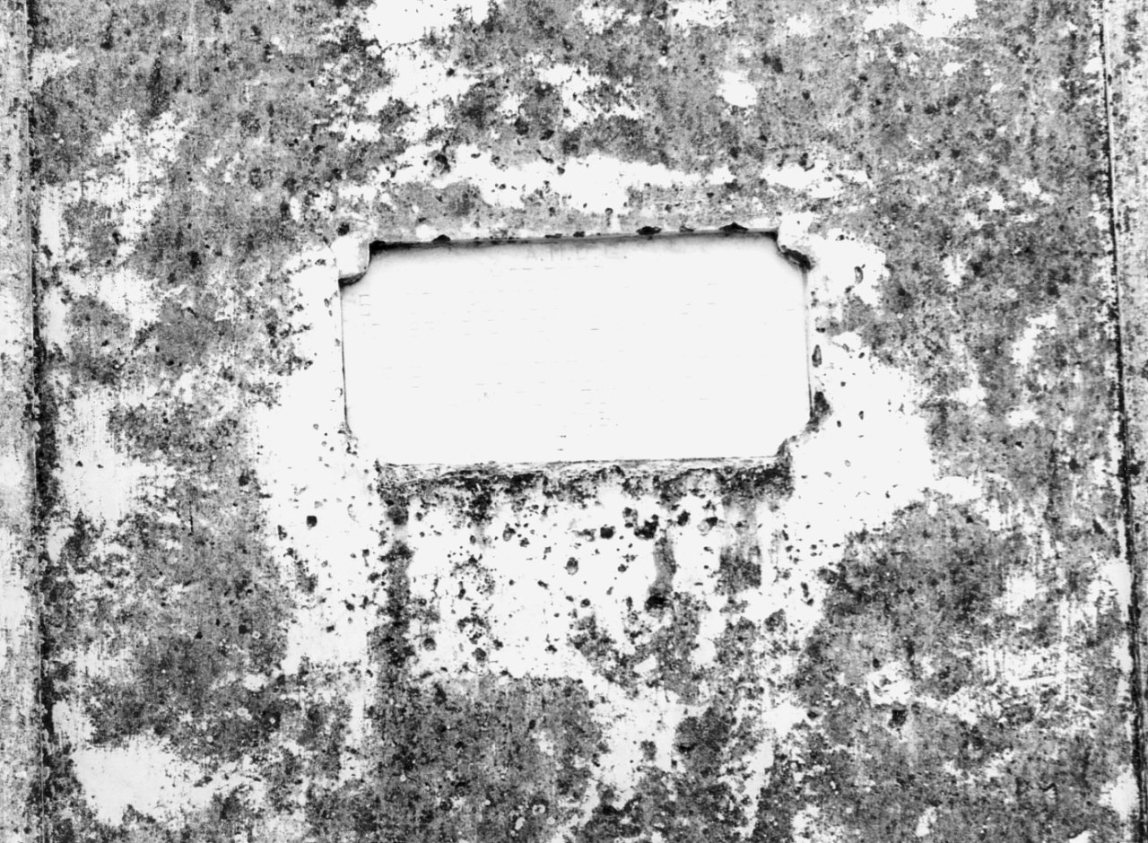 lapide commemorativa - bottega calabrese (sec. XX)