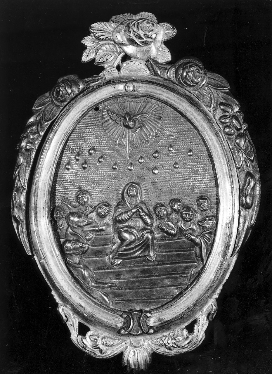 medaglione, opera isolata - bottega napoletana (sec. XIX)