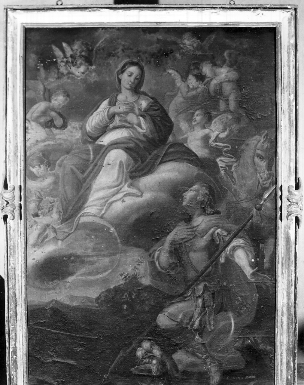 cornice, elemento d'insieme - bottega calabrese (sec. XVIII)