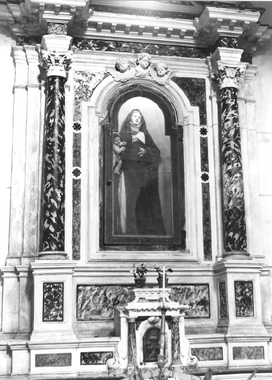 Santa (statua, opera isolata) - bottega calabrese (sec. XIX)