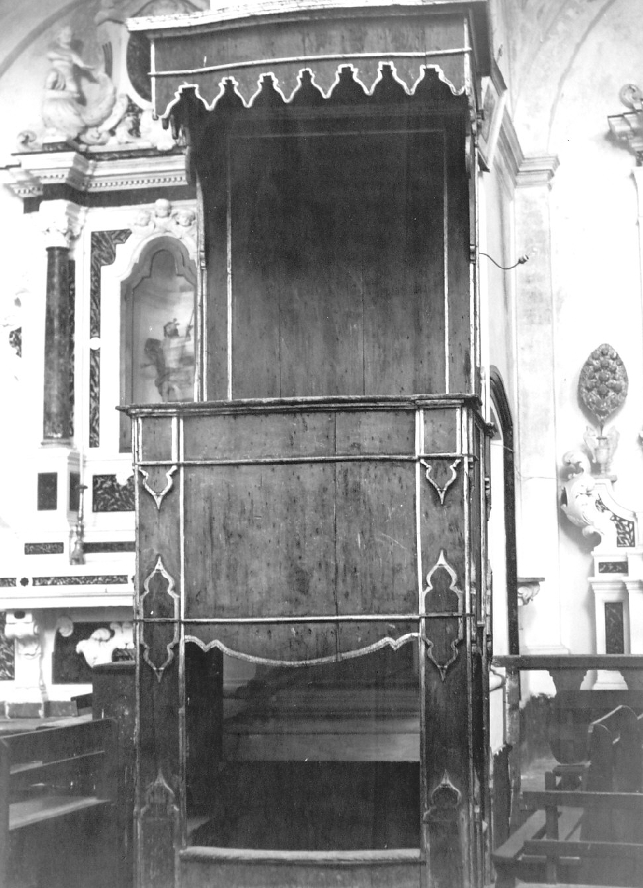 pulpito, opera isolata - bottega calabrese (sec. XIX)