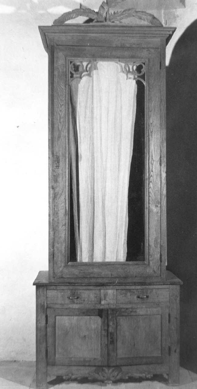 scarabattolo, opera isolata - bottega calabrese (fine/inizio secc. XVIII/ XIX)