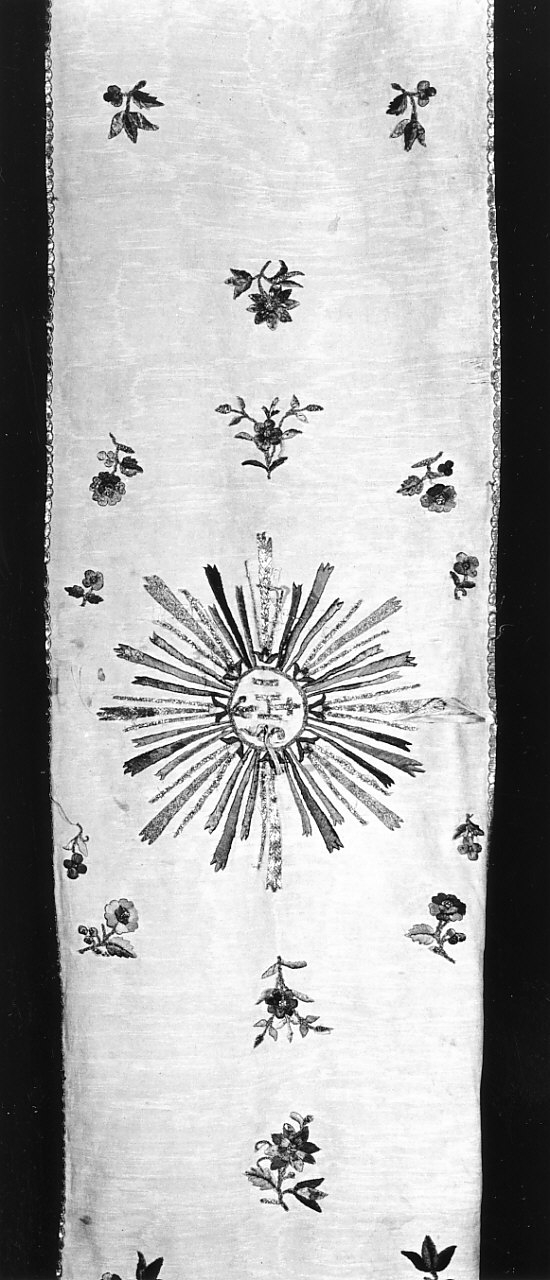 velo omerale, opera isolata - manifattura napoletana (seconda metà, inizio sec. XVIII, sec. XIX)