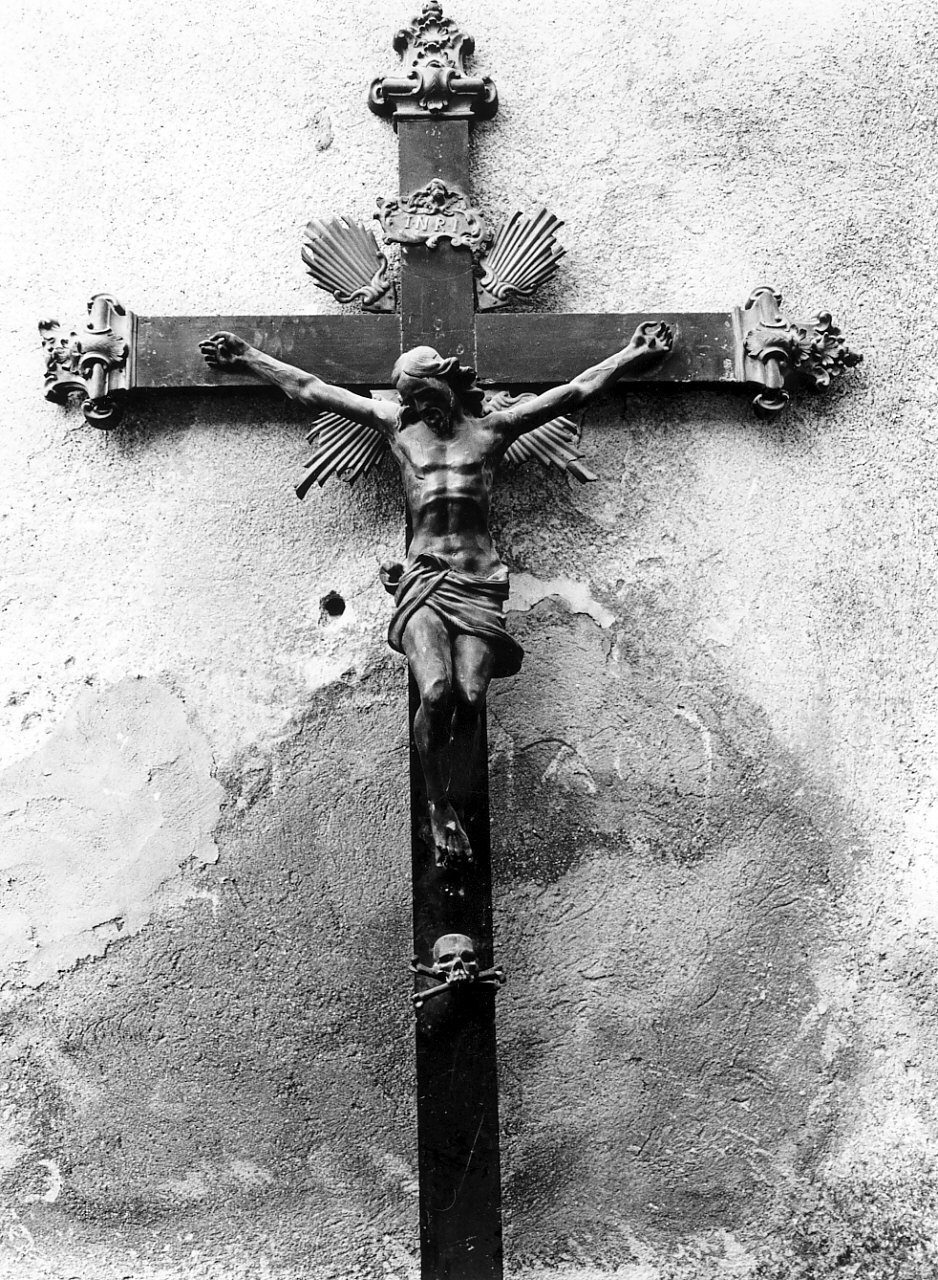 crocifisso, opera isolata - bottega Italia meridionale (sec. XVIII)