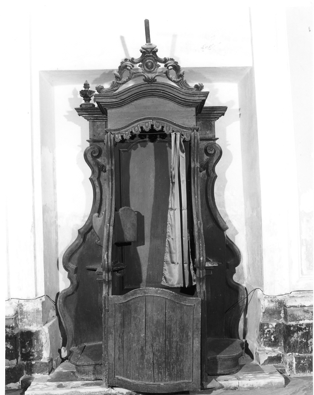 confessionale, opera isolata - bottega Italia meridionale (sec. XIX)