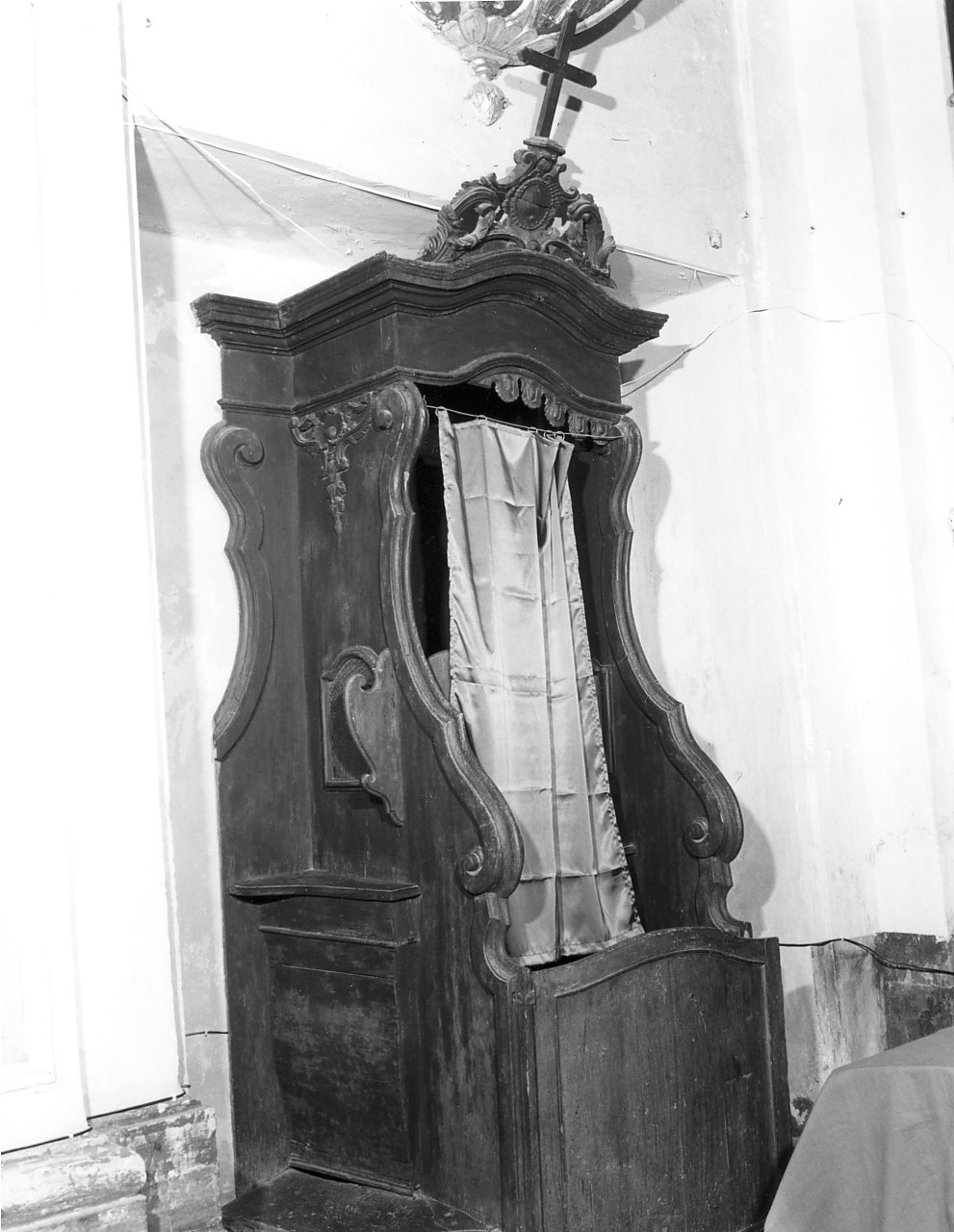 confessionale, opera isolata - bottega Italia meridionale (sec. XIX)