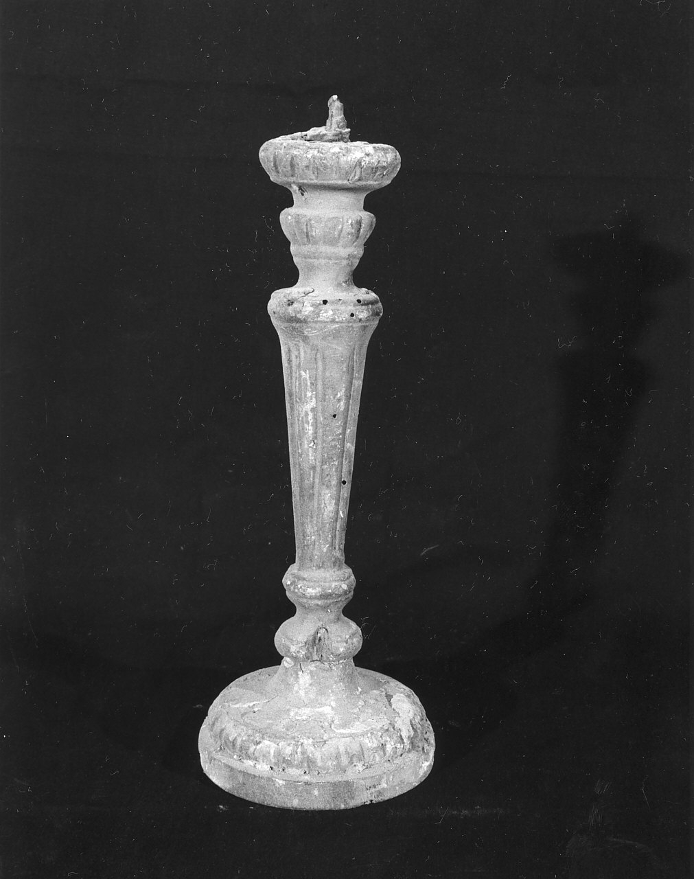 candeliere, opera isolata - bottega Italia meridionale (sec. XIX)