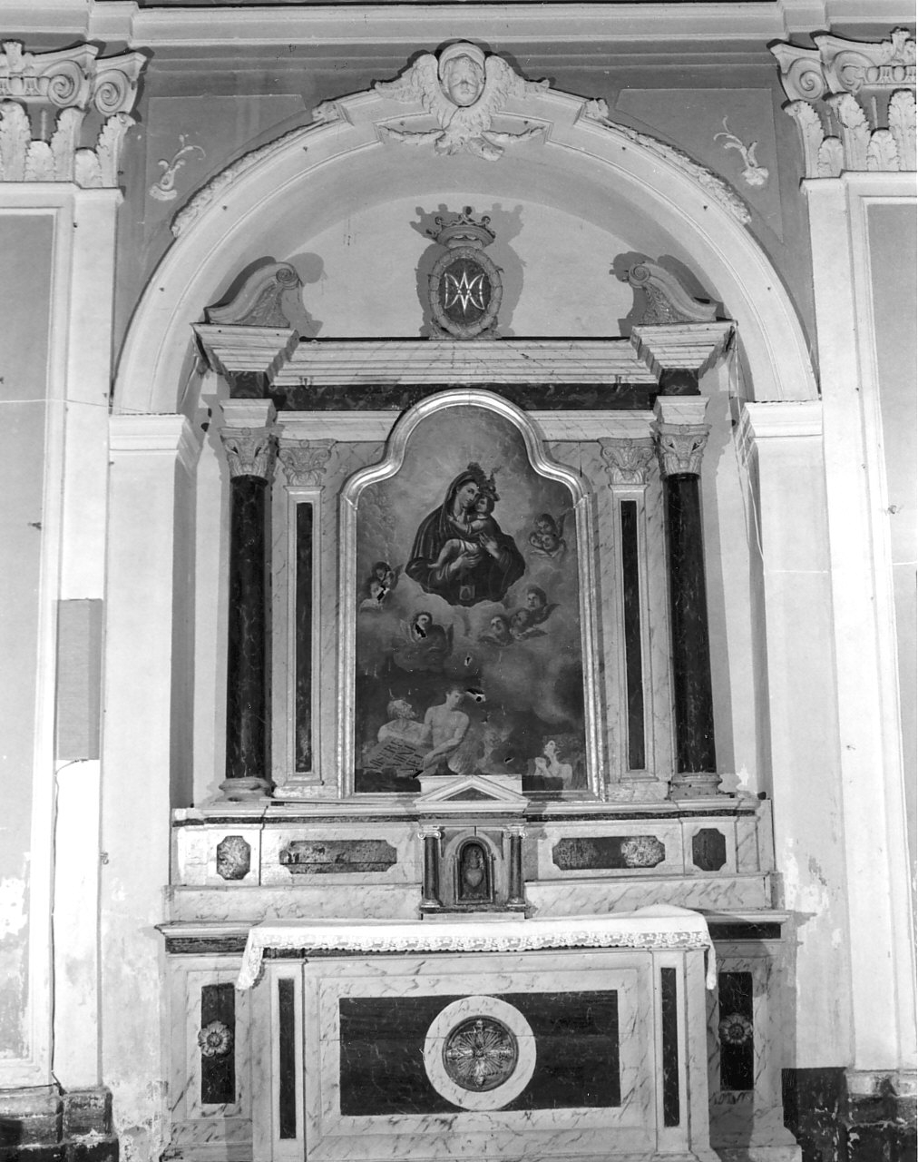 altare, opera isolata - bottega Italia meridionale (sec. XIX)