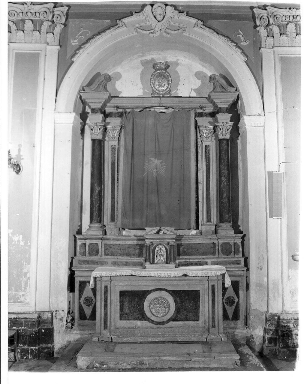 altare, opera isolata - bottega Italia meridionale (sec. XIX)