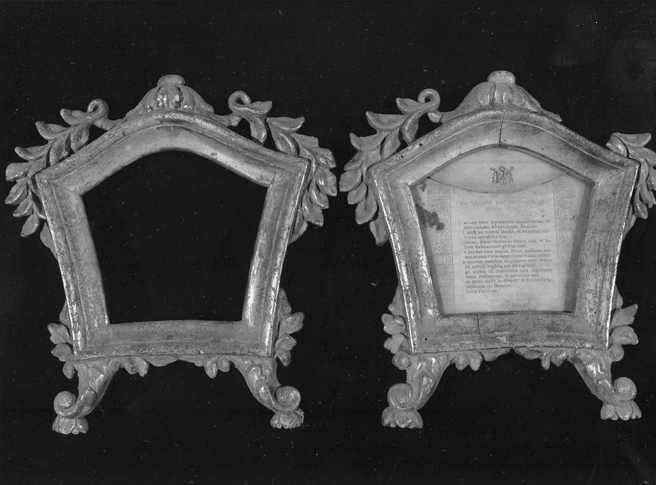 cartagloria, coppia - bottega Italia meridionale (sec. XIX)