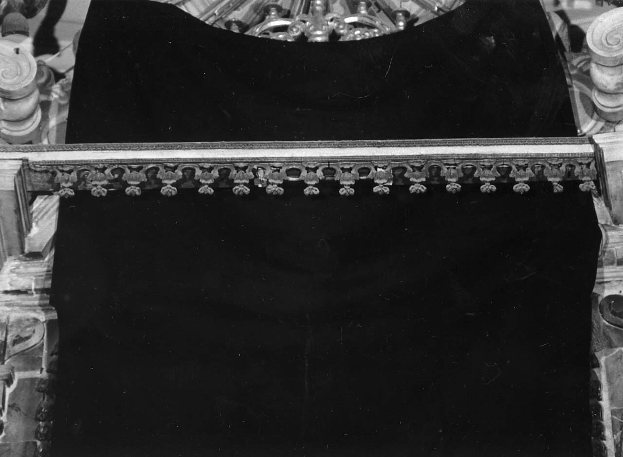 fregio per tenda, opera isolata - bottega calabrese (sec. XIX)