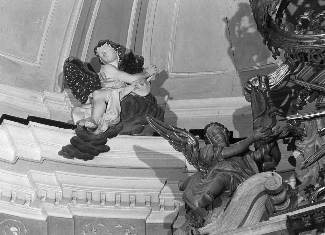 angelo (statua, opera isolata) di Gianforma Giovanni (fine sec. XVIII)