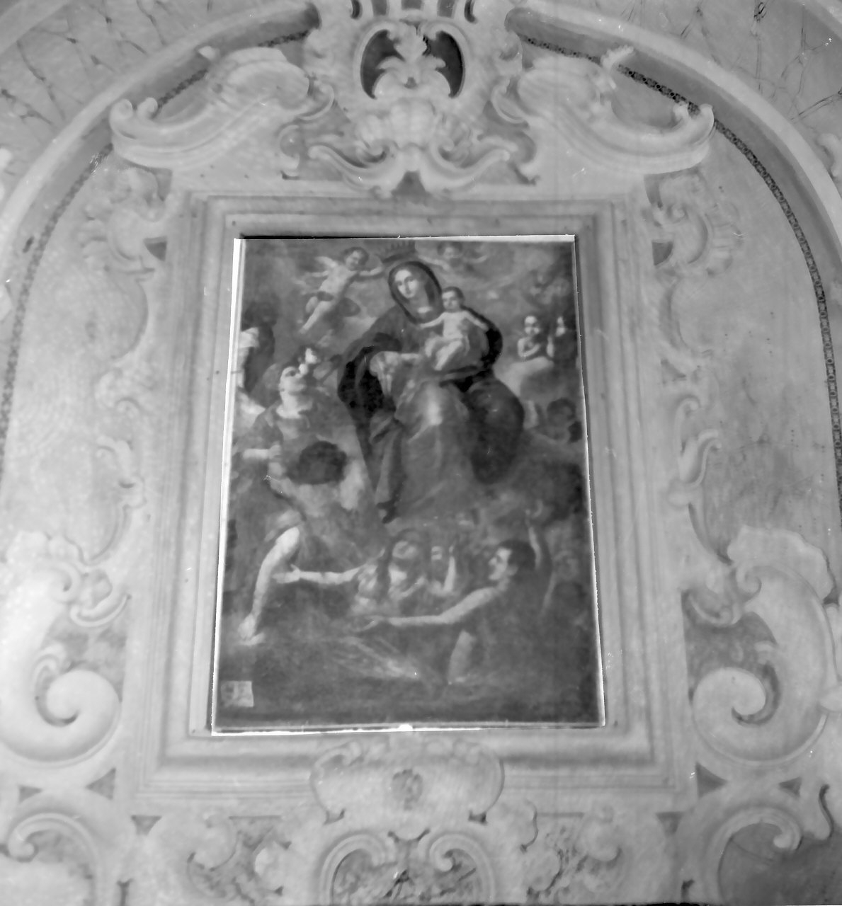 Madonna Assunta (dipinto, opera isolata) di Santanna Cristoforo (sec. XVIII)