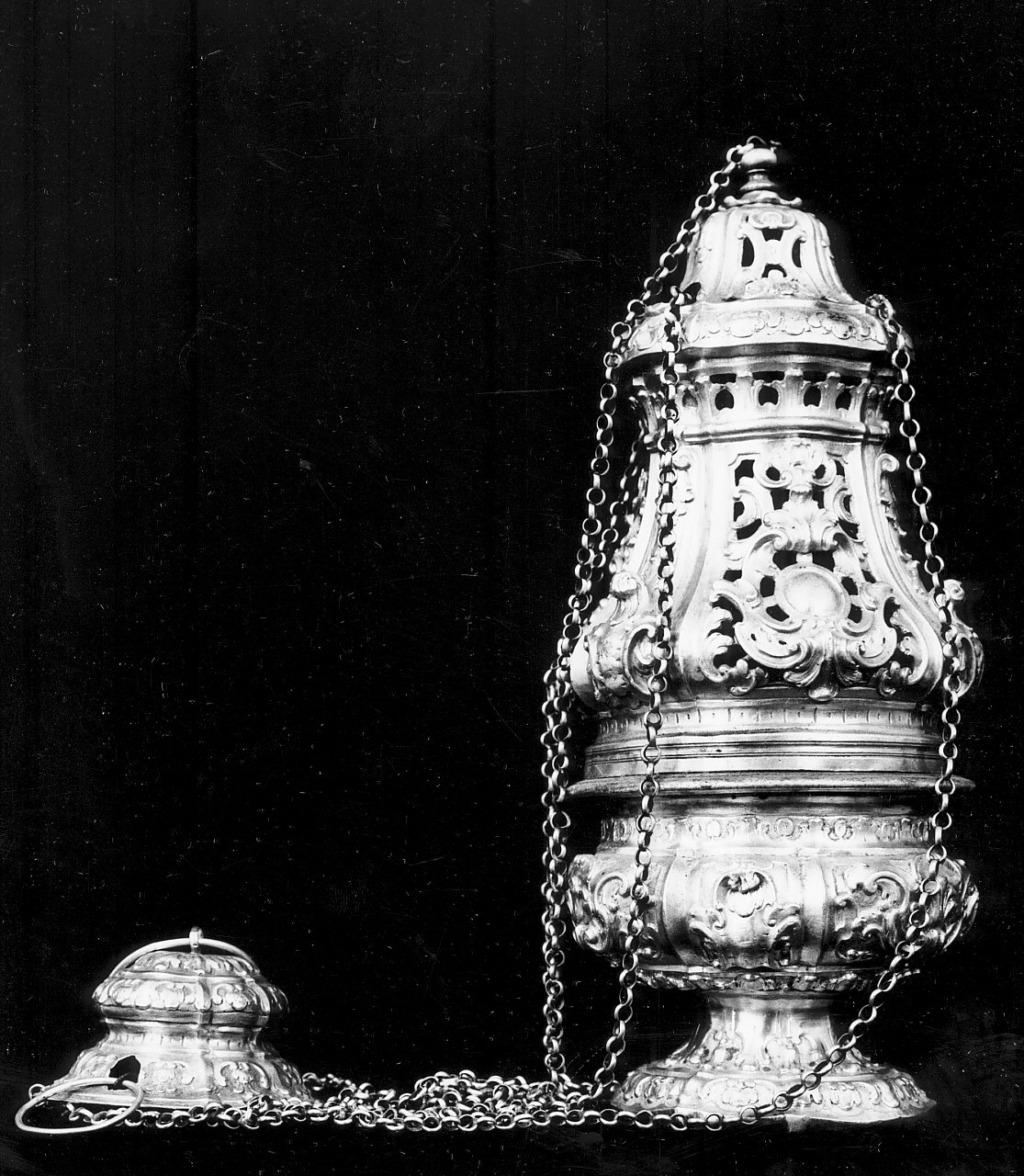 turibolo, opera isolata - bottega Italia meridionale (sec. XVIII)