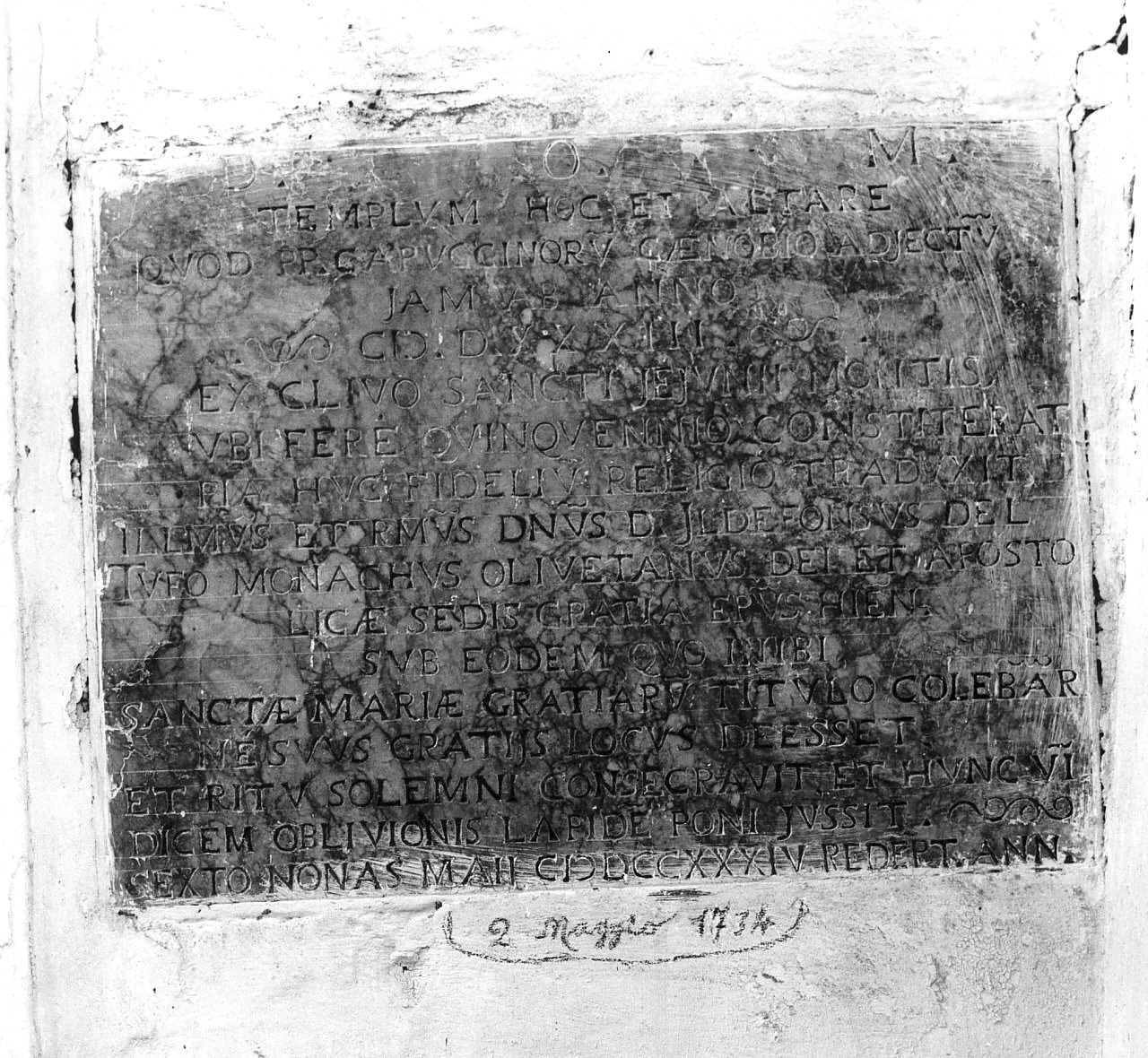 lastra - bottega calabrese (sec. XVIII)