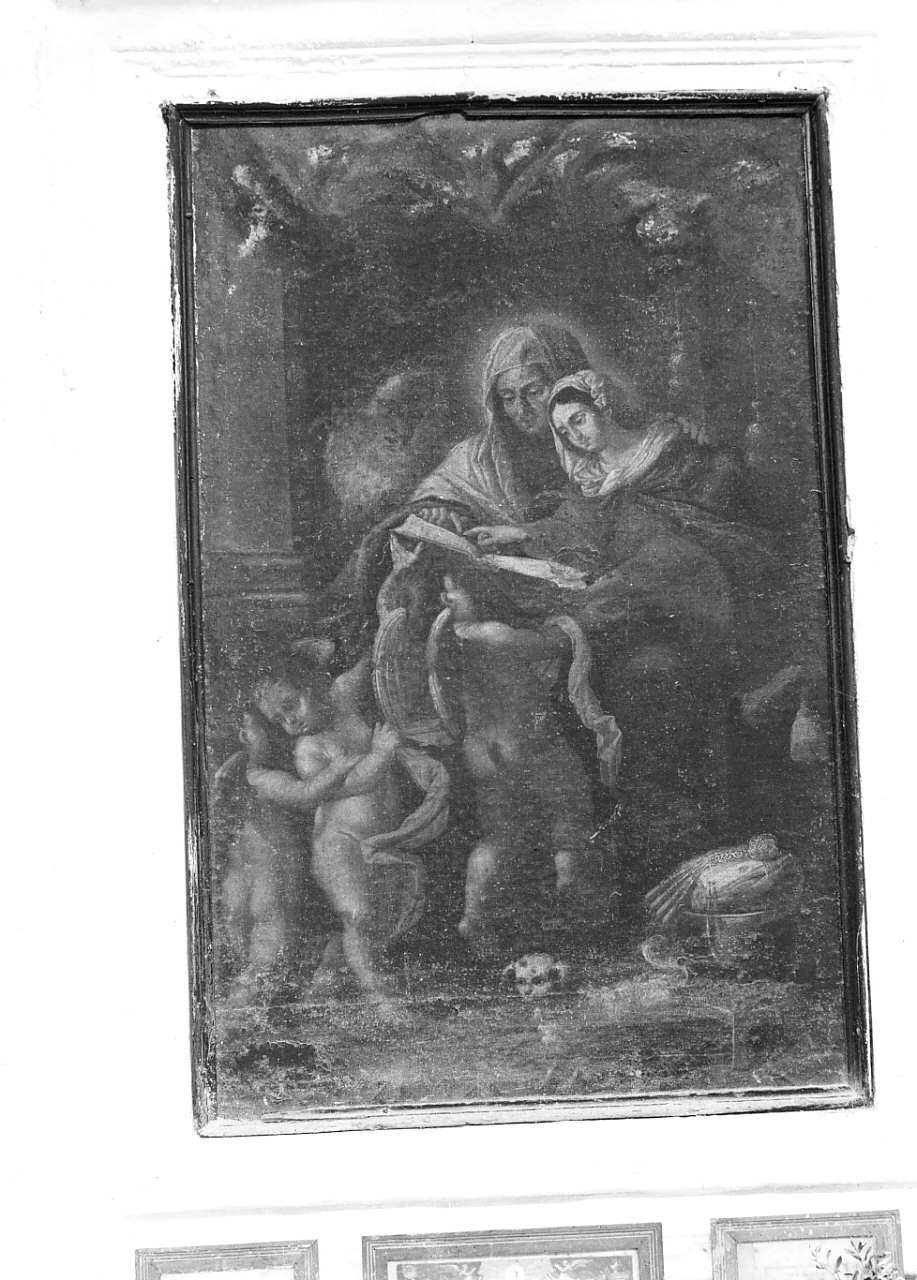 educazione di Maria Vergine (dipinto) - ambito calabrese (sec. XVIII)