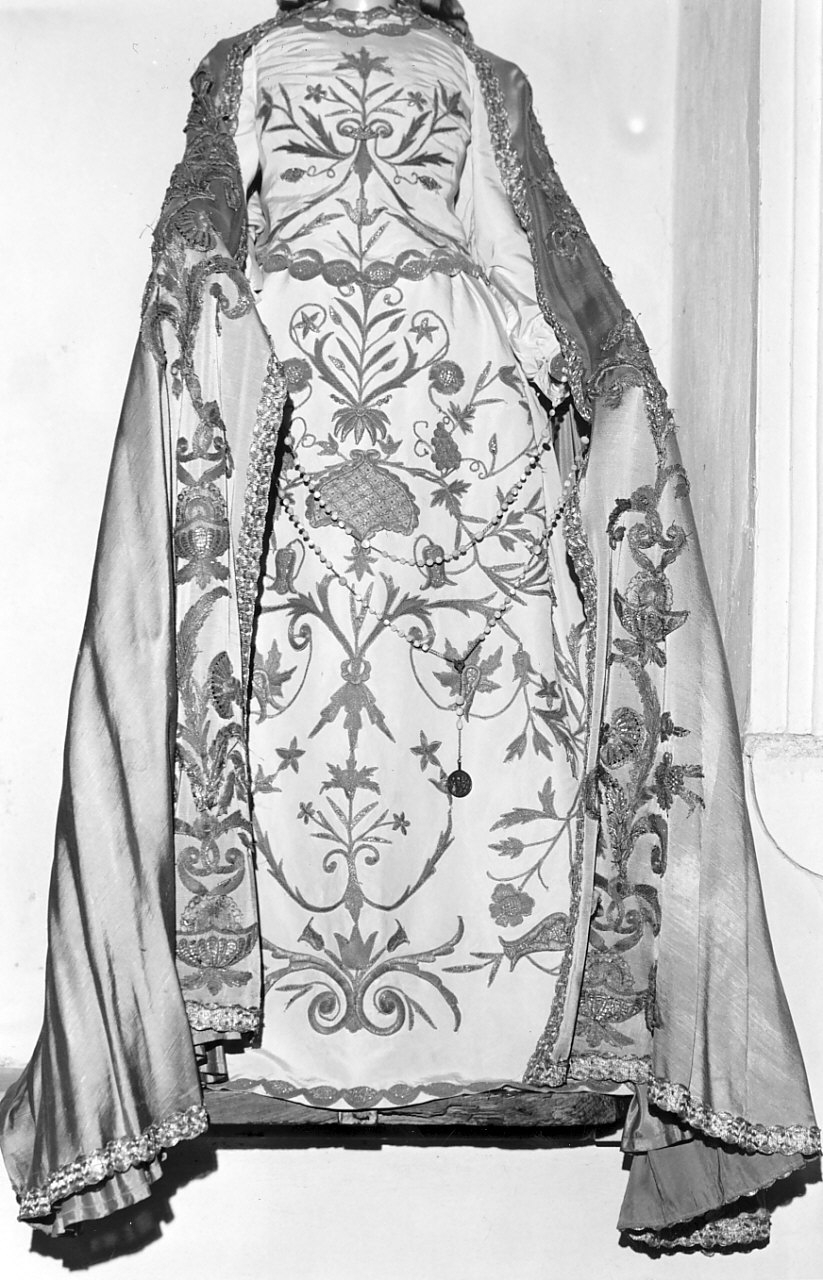 veste da statua, opera isolata - manifattura napoletana (sec. XVIII)