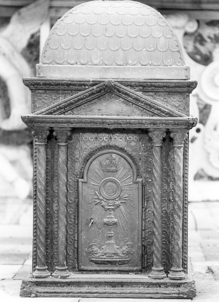 tabernacolo, opera isolata - bottega Italia meridionale (secc. XVIII/ XIX)